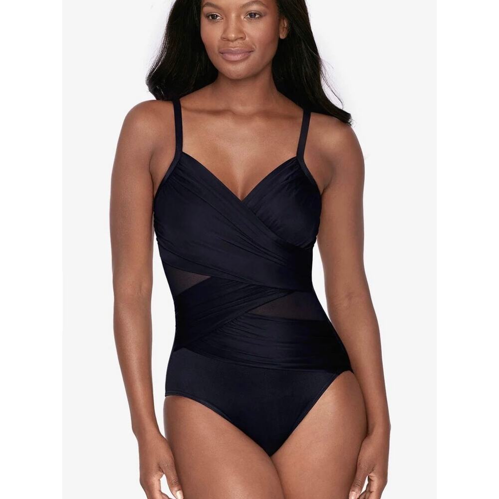 MiracleSuit DDD Cup Mystify One Piece Black 18DDD